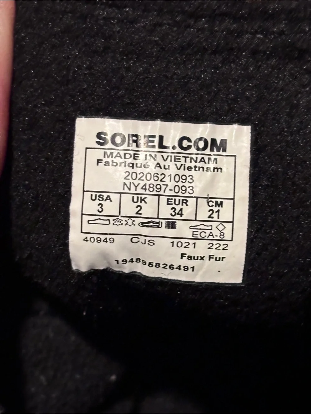 Sorel durable kids
